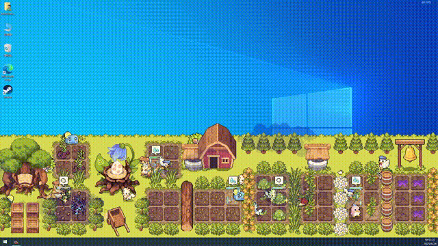 Steam桌面模拟经营游戏《幻兽大农场》全新幻兽与作物来啦！